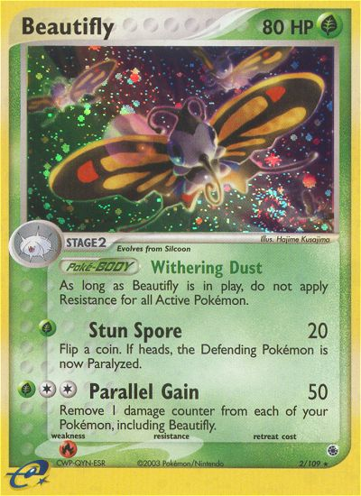 Beautifly (2/109) [EX: Ruby & Sapphire] | Odin's Place