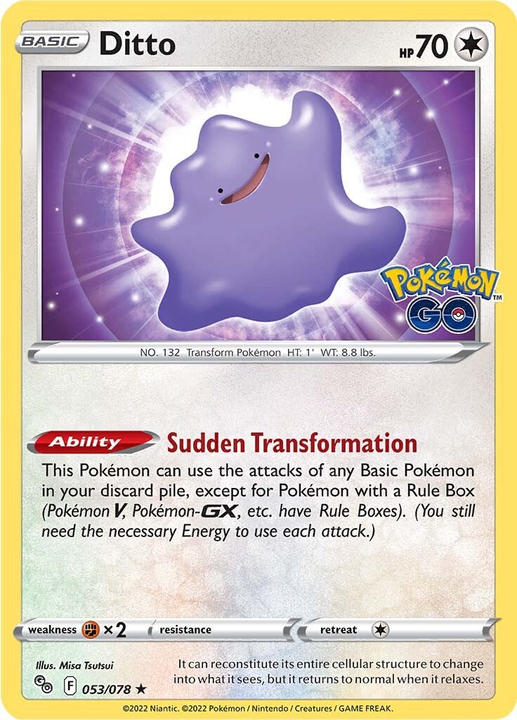 Ditto (053/078) [Pokémon GO] | Odin's Place