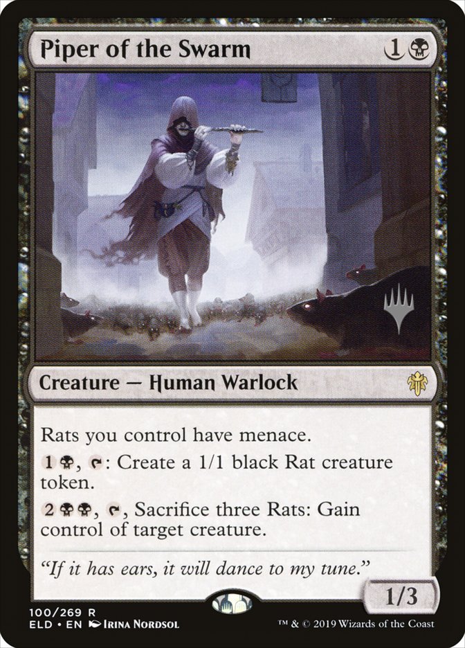 Piper of the Swarm (Promo Pack) [Throne of Eldraine Promos] | Odin's Place