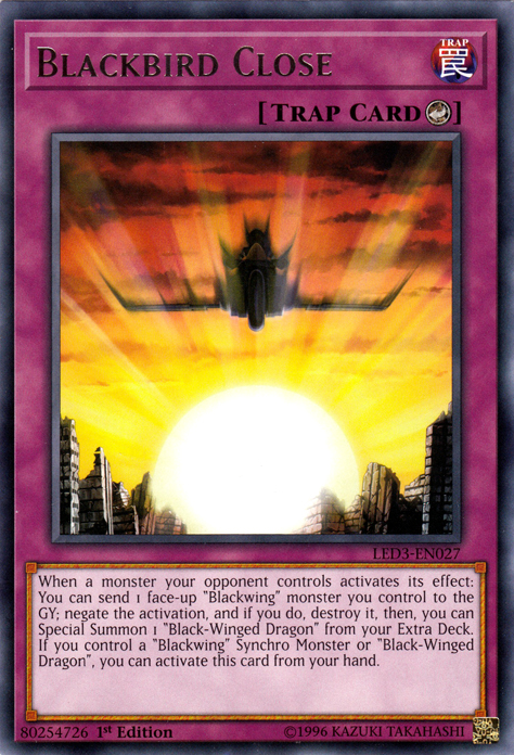 Blackbird Close [LED3-EN027] Rare | Odin's Place