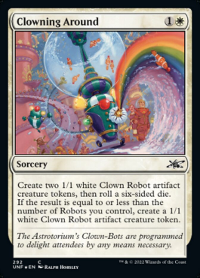 Clowning Around (Galaxy Foil) [Unfinity] | Odin's Place