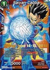 Saiyan Cabba (Origins 2019) (BT1-014) [Tournament Promotion Cards] | Odin's Place