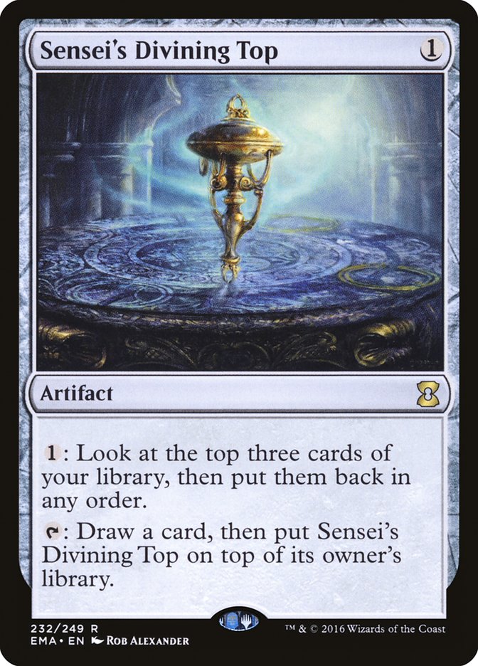 Sensei's Divining Top (232) [Eternal Masters] | Odin's Place