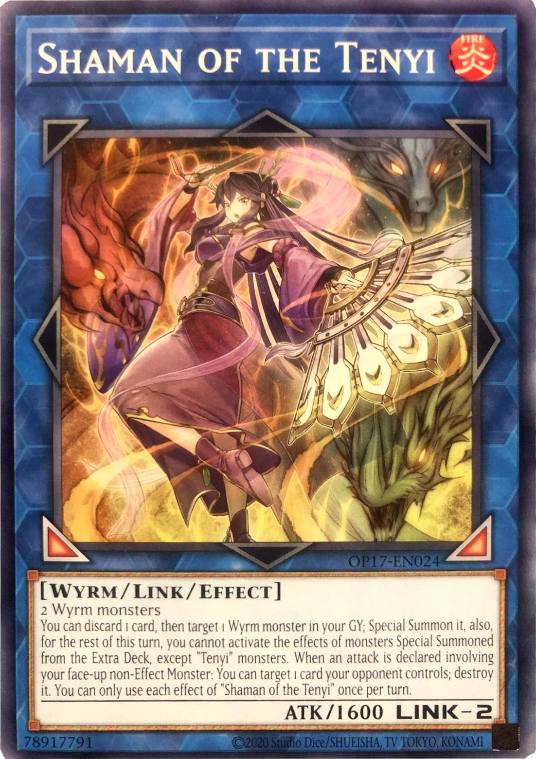 Shaman of the Tenyi [OP17-EN024] Common | Odin's Place