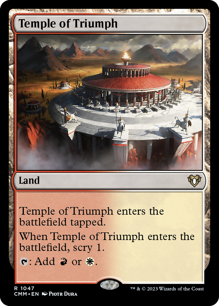 Temple of Triumph [Commander Masters] | Odin's Place