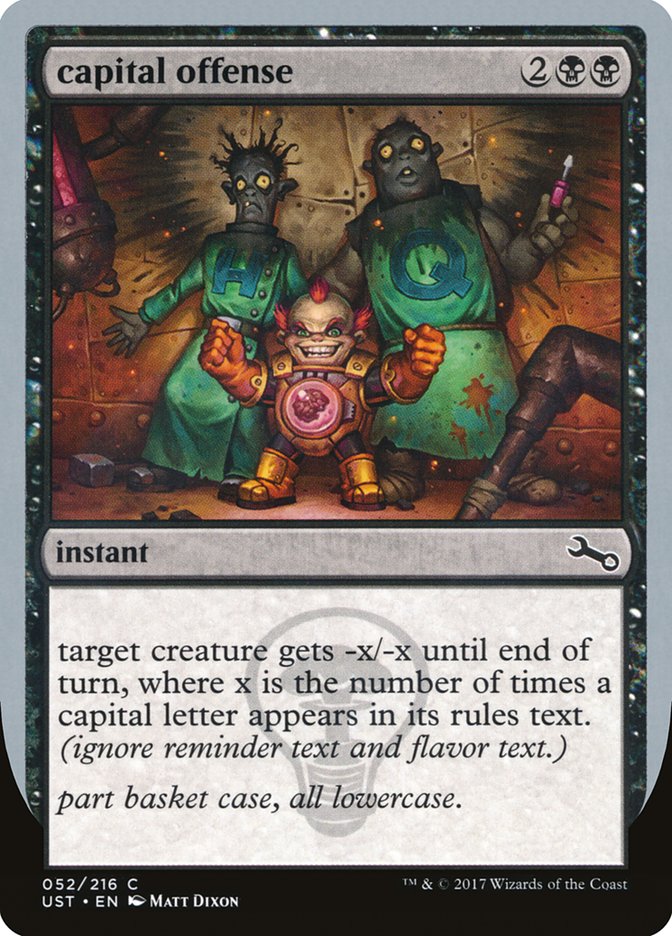 capital offense (52) [Unstable] | Odin's Place