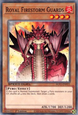 Royal Firestorm Guards [SGX1-ENH11] Common | Odin's Place