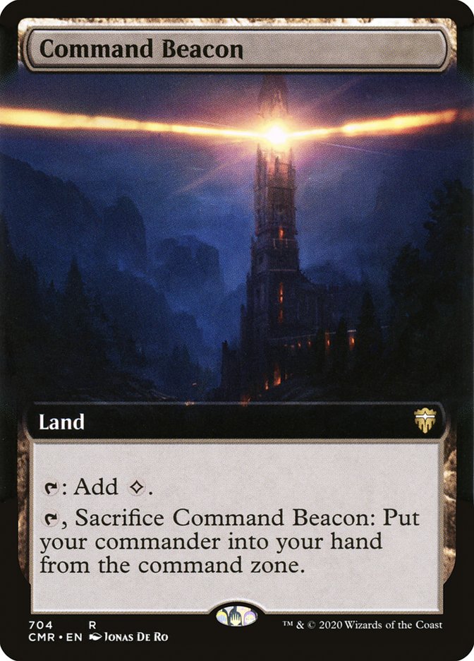 Command Beacon (Extended Art) [Commander Legends] | Odin's Place