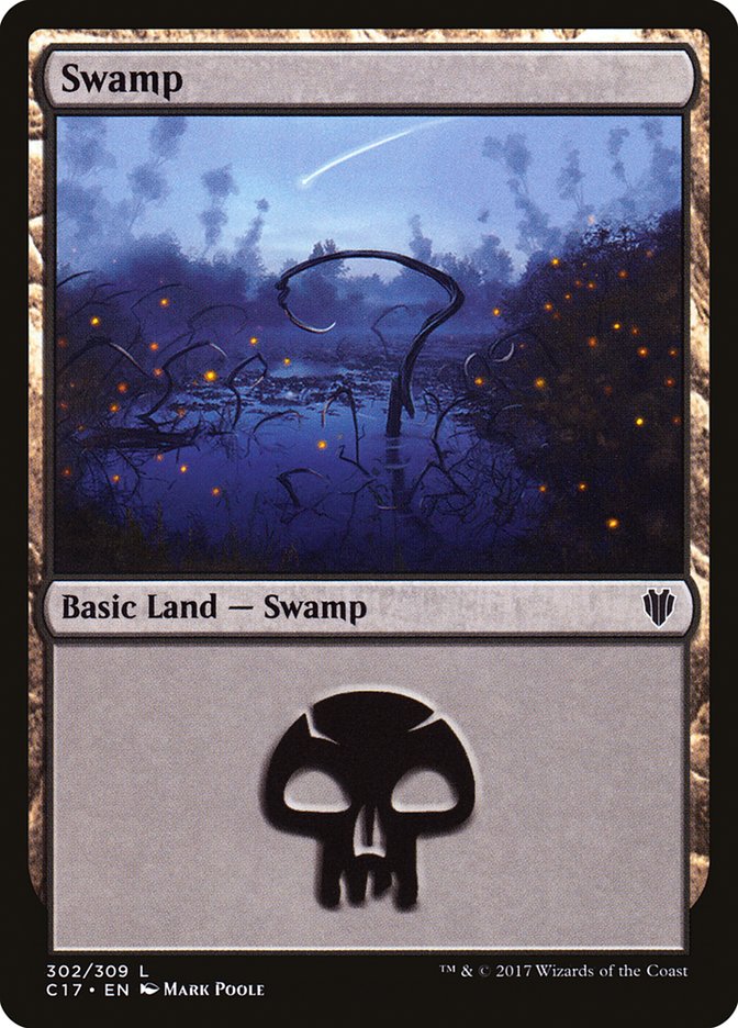 Swamp (302) [Commander 2017] | Odin's Place