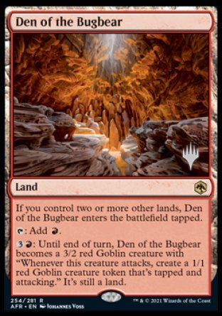 Den of the Bugbear (Promo Pack) [Dungeons & Dragons: Adventures in the Forgotten Realms Promos] | Odin's Place