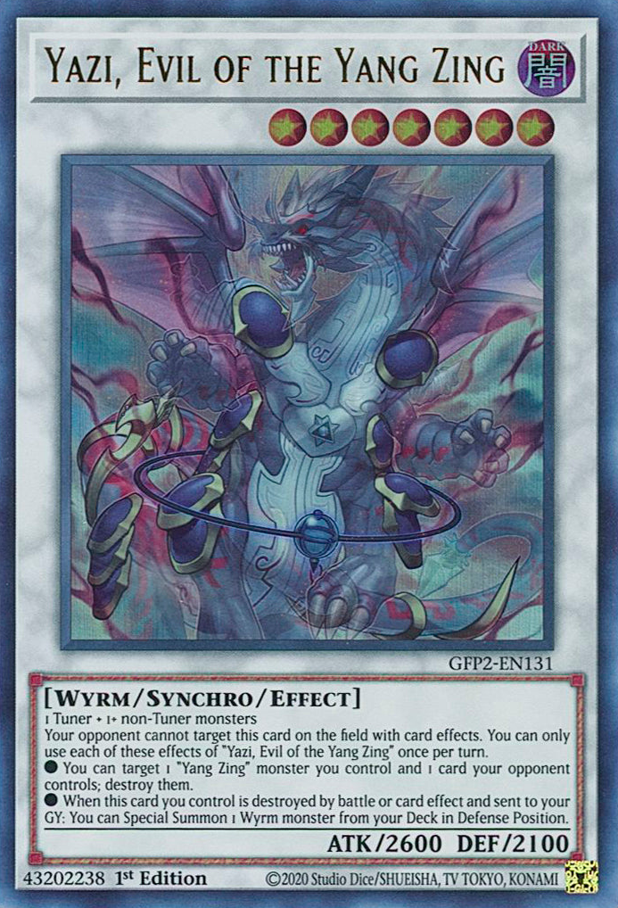 Yazi, Evil of the Yang Zing [GFP2-EN131] Ultra Rare | Odin's Place