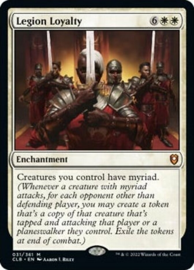 Legion Loyalty [Commander Legends: Battle for Baldur's Gate] | Odin's Place