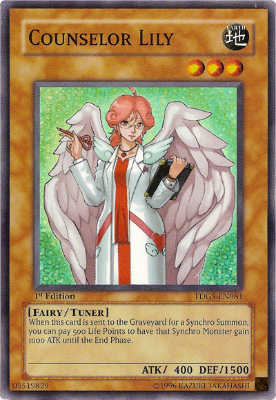 Counselor Lily [TDGS-EN081] Super Rare | Odin's Place