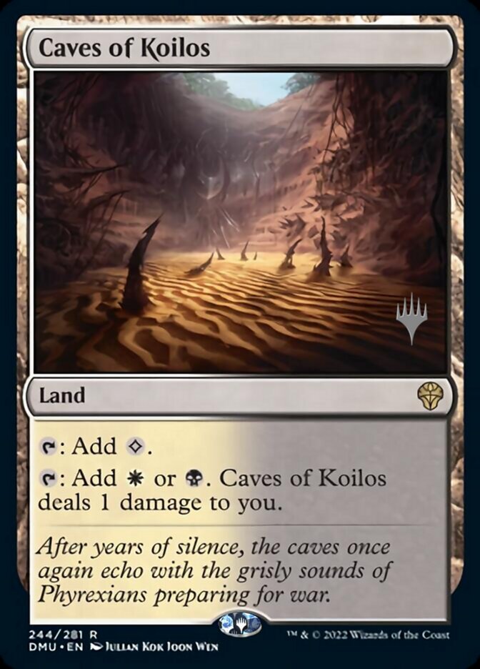 Caves of Koilos (Promo Pack) [Dominaria United Promos] | Odin's Place