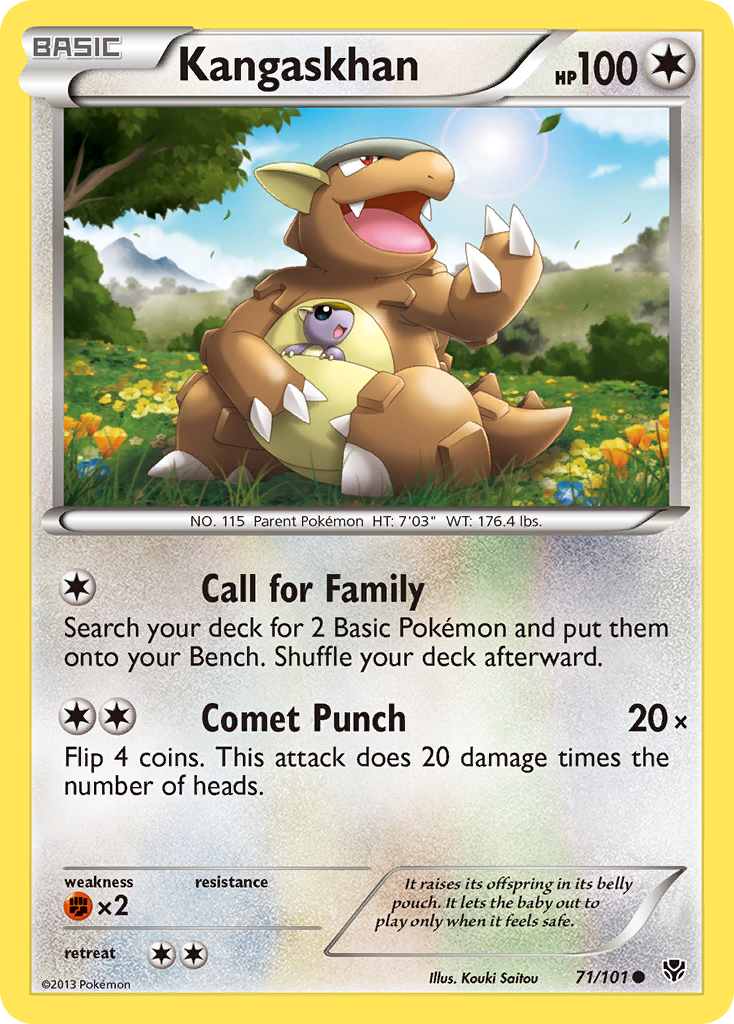 Kangaskhan (71/101) [Black & White: Plasma Blast] | Odin's Place