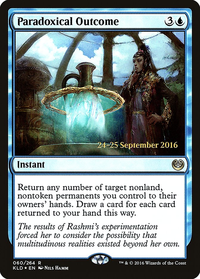 Paradoxical Outcome (60) [Kaladesh Prerelease Promos] | Odin's Place