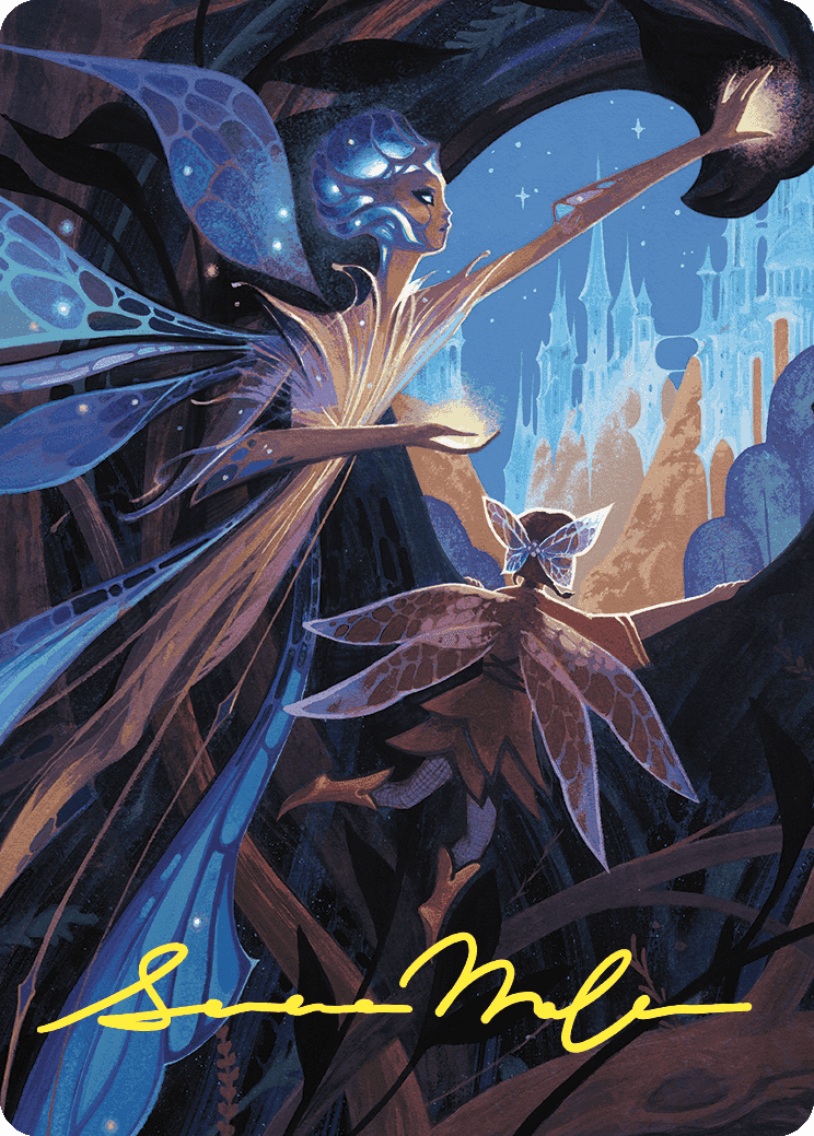 Kindred Discovery Art Card (Gold-Stamped Signature) [Wilds of Eldraine Art Series] | Odin's Place