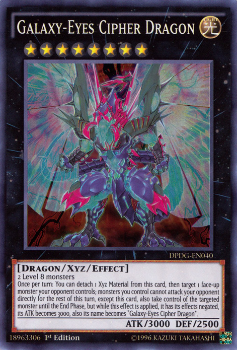 Galaxy-Eyes Cipher Dragon [DPDG-EN040] Super Rare | Odin's Place