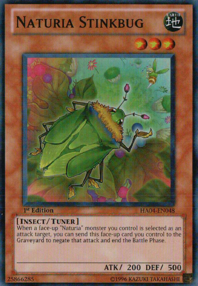 Naturia Stinkbug [HA04-EN048] Super Rare | Odin's Place