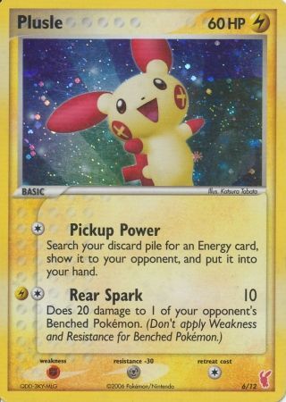 Plusle (6/12) [EX: Trainer Kit 2 - Plusle] | Odin's Place