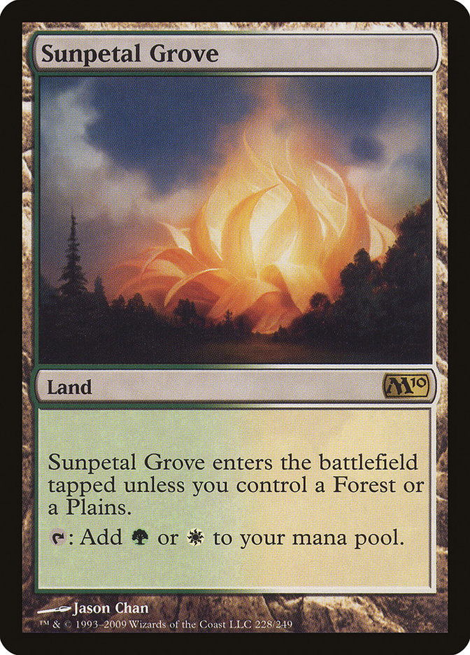 Sunpetal Grove (228) [Magic 2010] | Odin's Place
