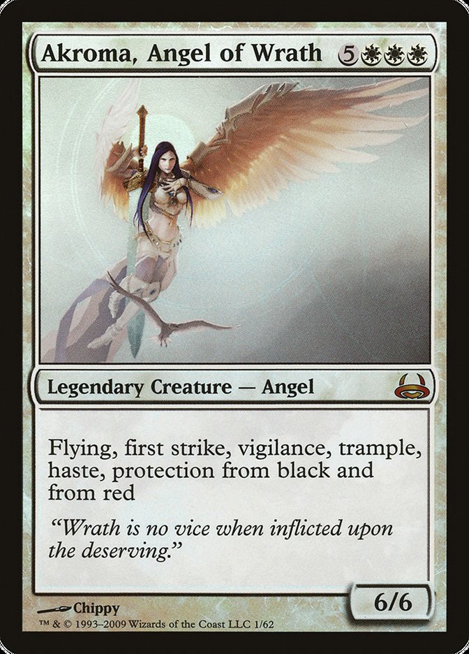 Akroma, Angel of Wrath (1) [Duel Decks: Divine vs. Demonic] | Odin's Place