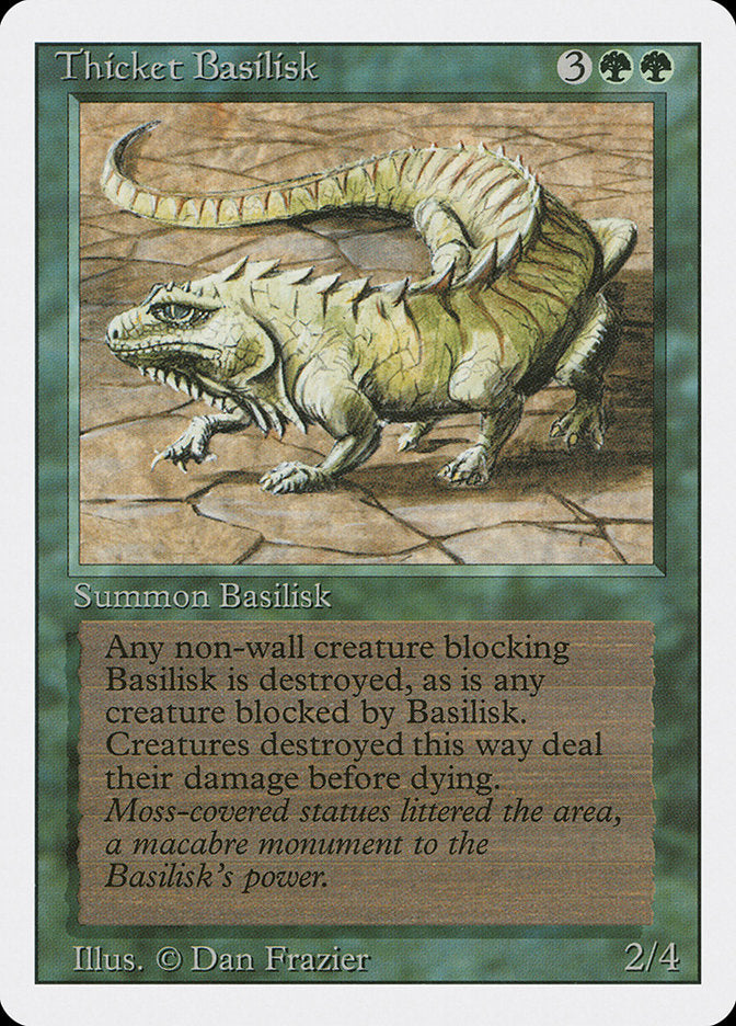 Thicket Basilisk (218) [Revised Edition] | Odin's Place