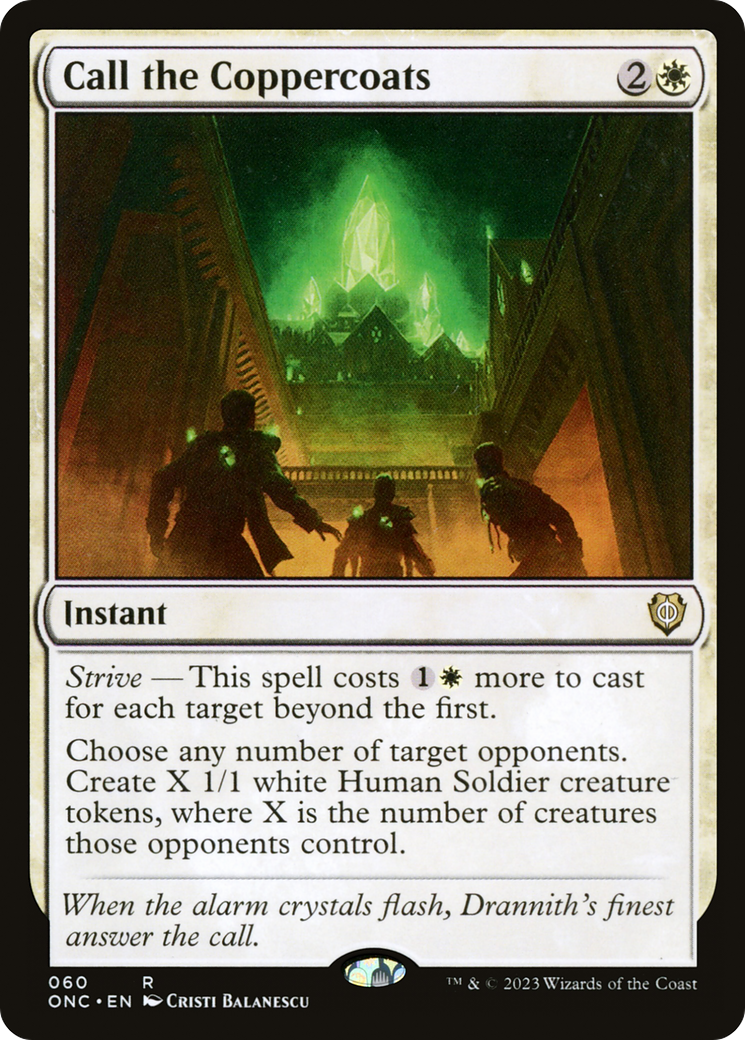 Call the Coppercoats [Phyrexia: All Will Be One Commander] | Odin's Place