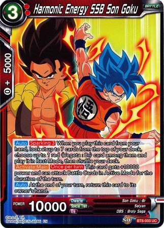Harmonic Energy SSB Son Goku (BT6-003) [Destroyer Kings] | Odin's Place