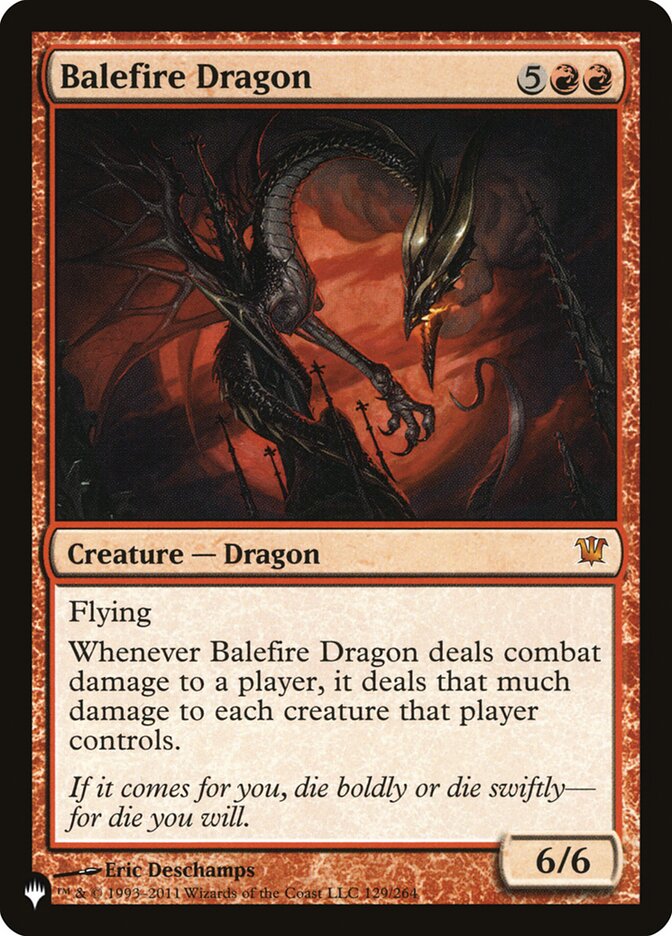 Balefire Dragon [The List] | Odin's Place