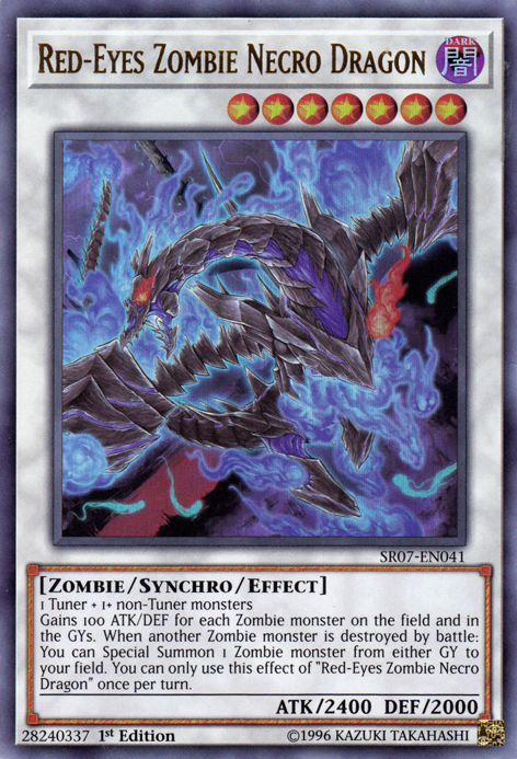 Red-Eyes Zombie Necro Dragon [SR07-EN041] Ultra Rare | Odin's Place