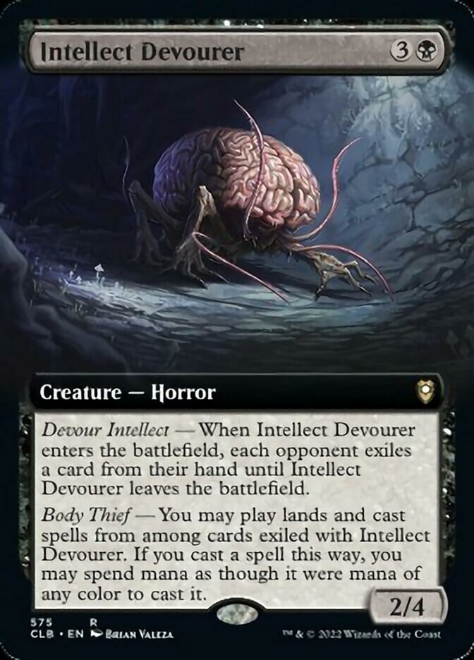 Intellect Devourer (Extended Art) [Commander Legends: Battle for Baldur's Gate] | Odin's Place