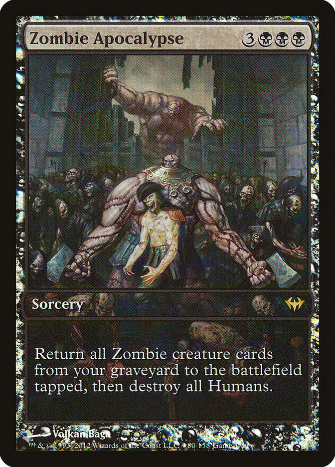 Zombie Apocalypse (80) (Game Day) [Dark Ascension Promos] | Odin's Place