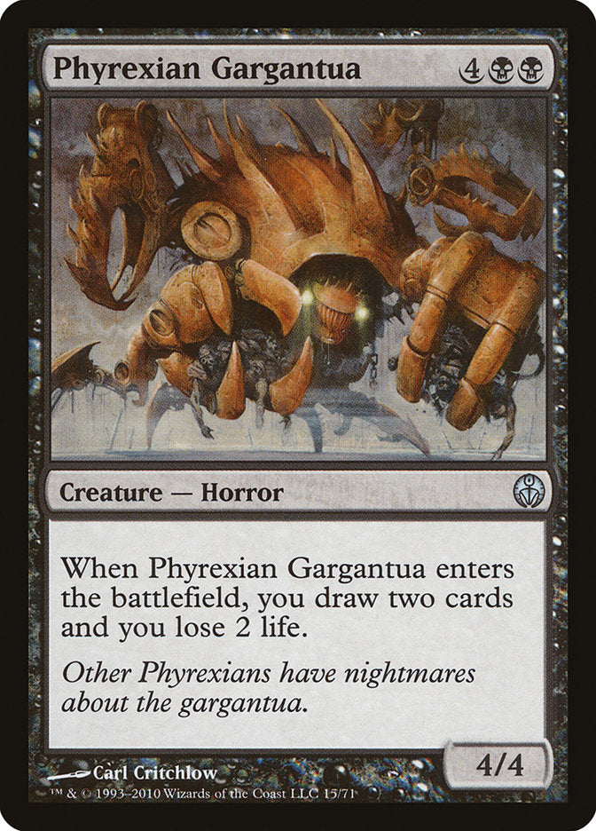 Phyrexian Gargantua (15) [Duel Decks: Phyrexia vs. the Coalition] | Odin's Place
