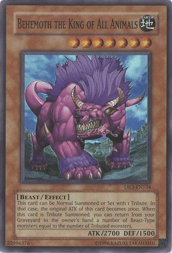 Behemoth the King of All Animals [DR3-EN134] Super Rare | Odin's Place