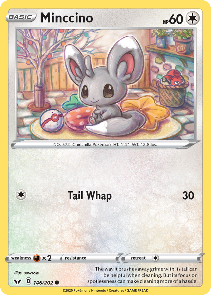 Minccino (146/202) [Sword & Shield: Base Set] | Odin's Place