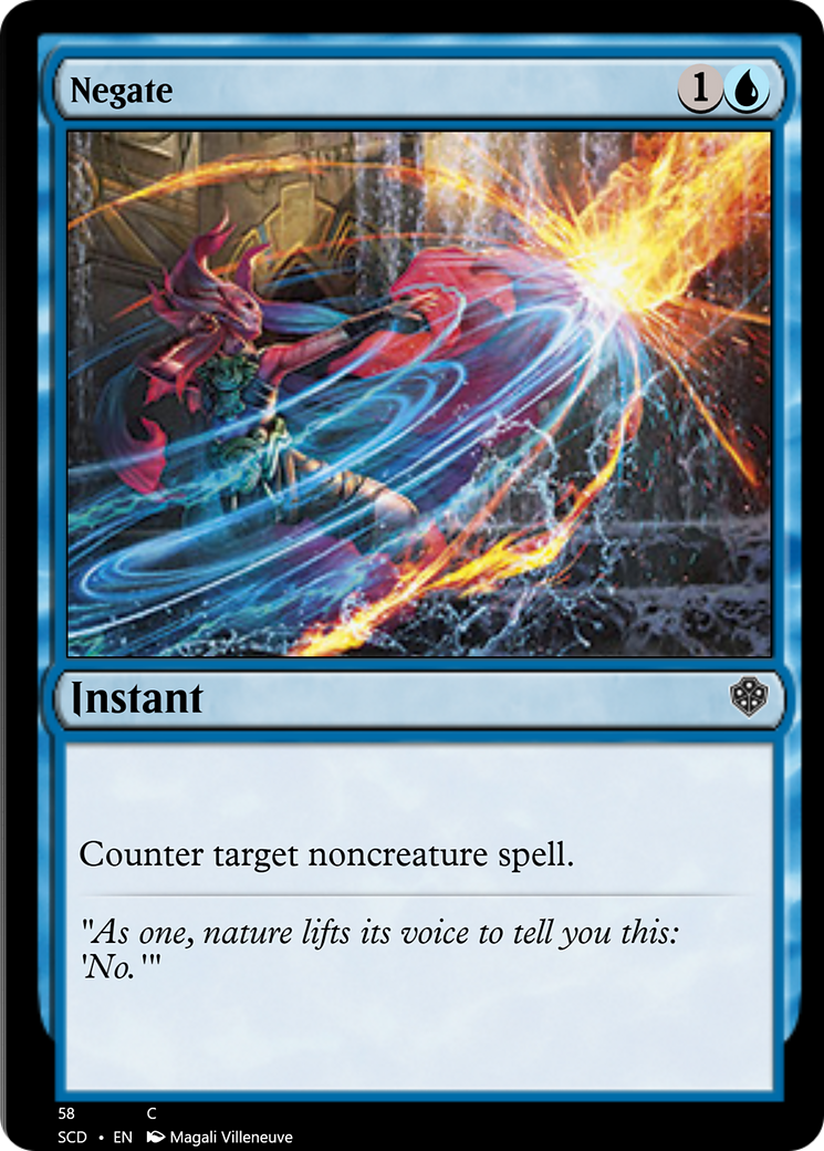 Negate [Starter Commander Decks] | Odin's Place