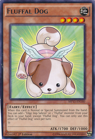 Fluffal Dog [MP15-EN140] Rare | Odin's Place