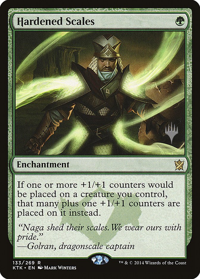 Hardened Scales (Promo Pack) [Khans of Tarkir Promos] | Odin's Place