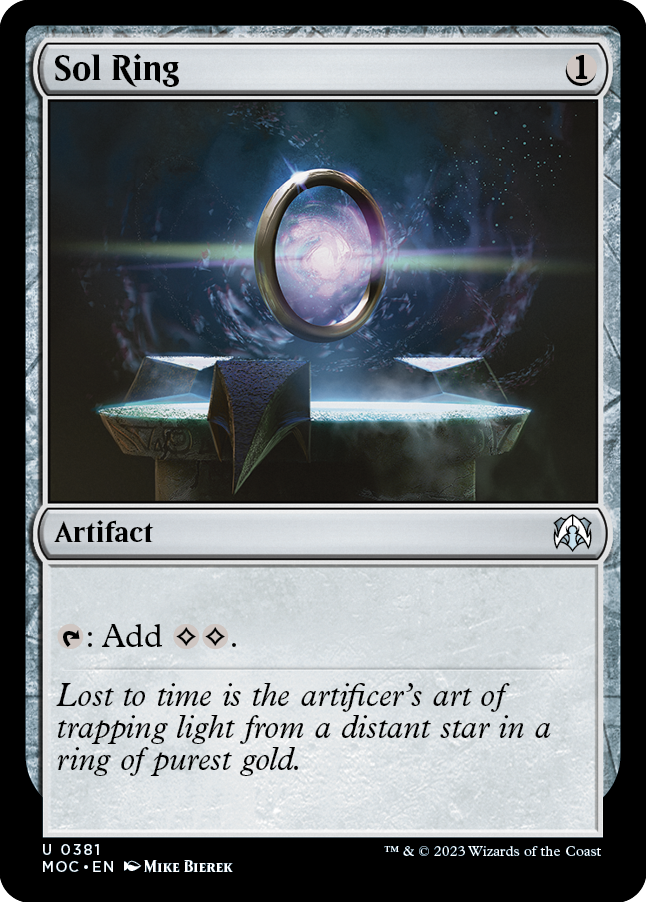 Sol Ring [March of the Machine Commander] | Odin's Place
