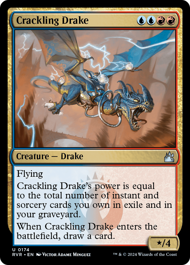 Crackling Drake [Ravnica Remastered] | Odin's Place