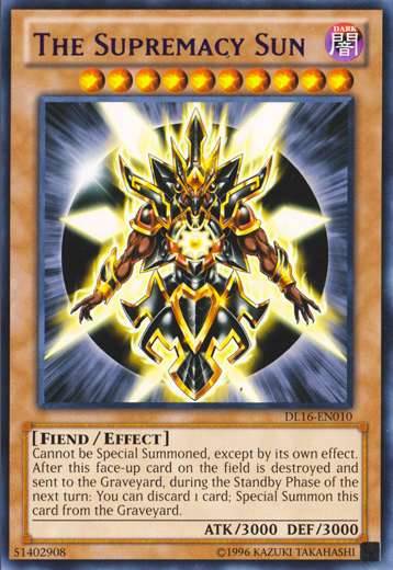 The Supremacy Sun (Purple) [DL16-EN010] Rare | Odin's Place