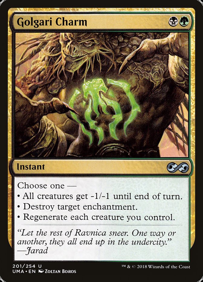 Golgari Charm (201) [Ultimate Masters] | Odin's Place
