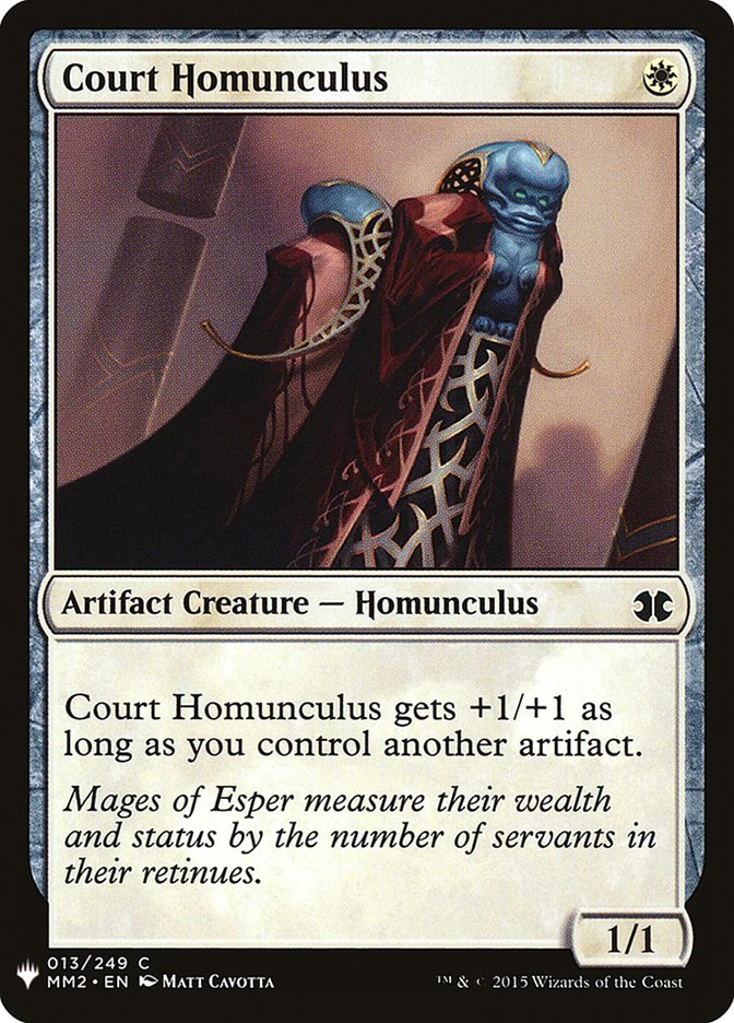 Court Homunculus [Mystery Booster] | Odin's Place