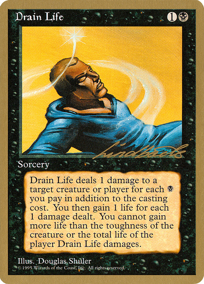 Drain Life (Leon Lindback) [Pro Tour Collector Set] | Odin's Place