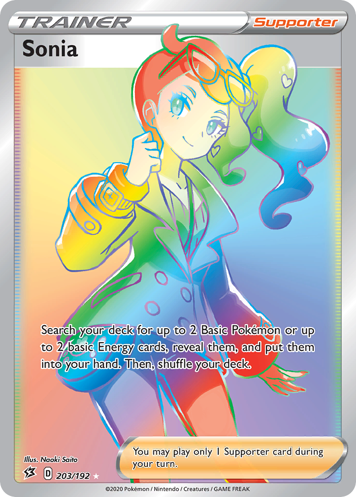 Sonia (203/192) [Sword & Shield: Rebel Clash] | Odin's Place