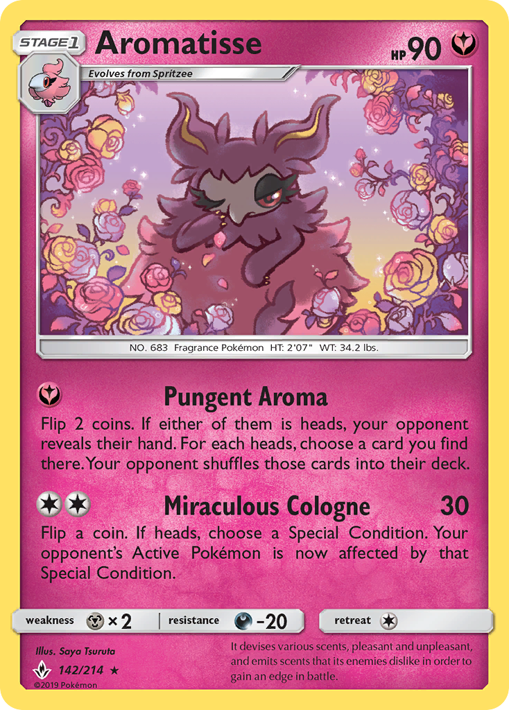 Aromatisse (142/214) [Sun & Moon: Unbroken Bonds] | Odin's Place