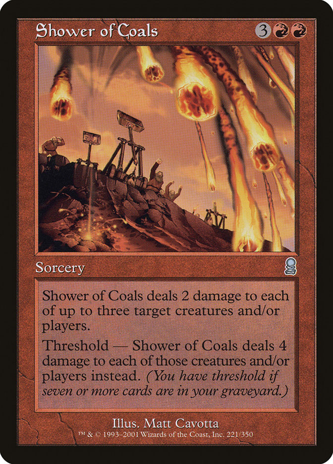 Shower of Coals (221) [Odyssey] | Odin's Place