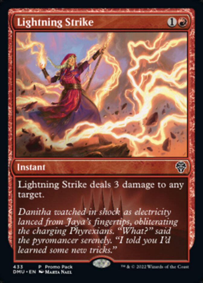 Lightning Strike (Promo Pack) [Dominaria United Promos] | Odin's Place
