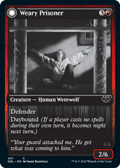 Weary Prisoner // Wrathful Jailbreaker [Innistrad: Double Feature] | Odin's Place